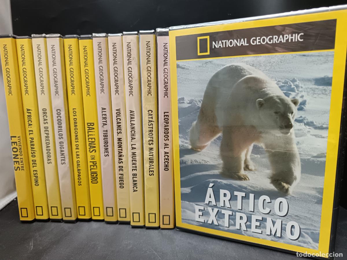 Cin&eacute;ma: NATIONAL GEOGRAPHIC LOTE de 12 Documentales en DVD.