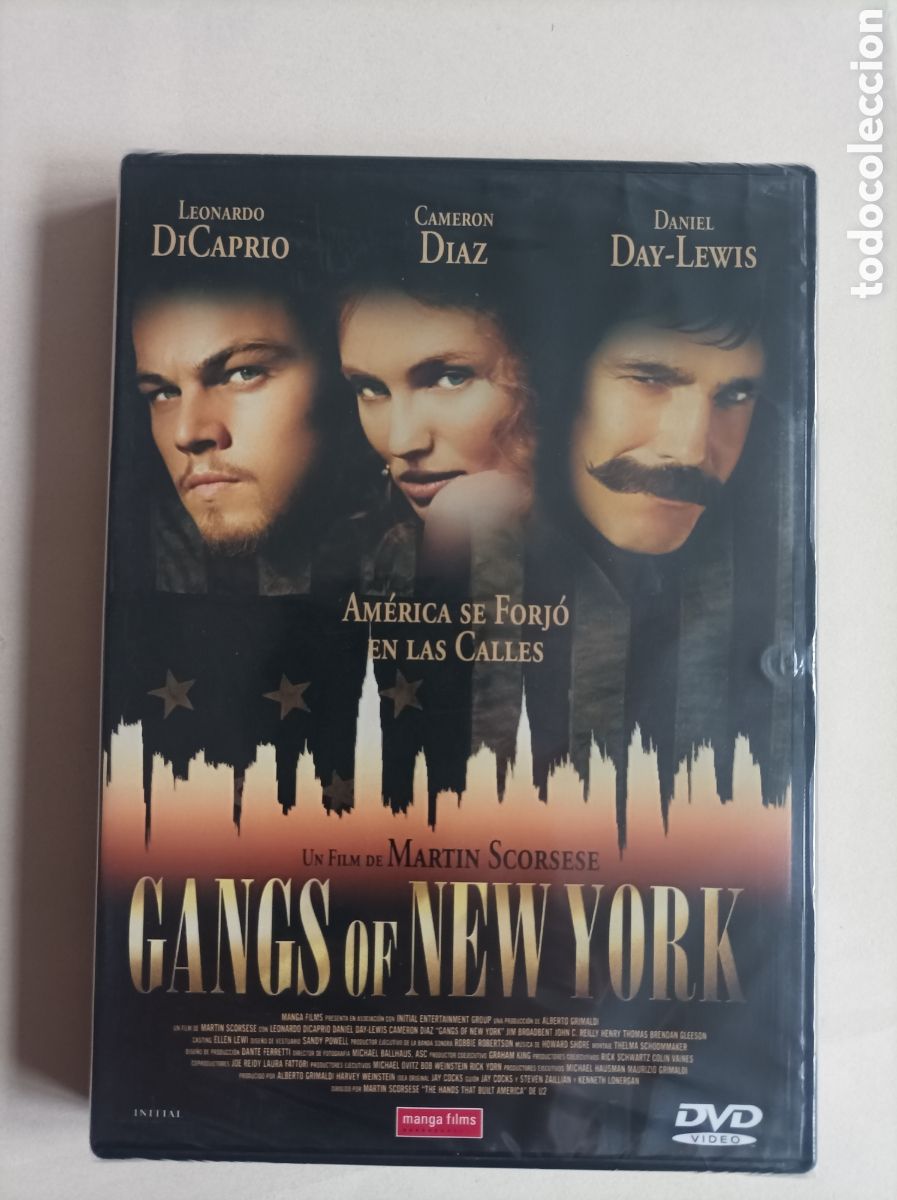 Cinema: Gangs of New York. DVD. Nuevo. Precintado