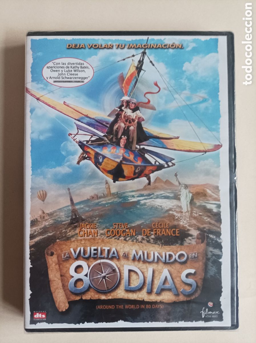 Cinema: La vuelta al mundo en 80 d&iacute;as. DVD. Nuevo. Precintado