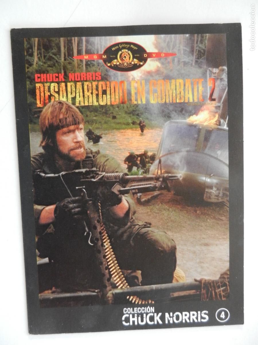 Cine: CHUCK NORRIS -DESAPARECIDO EN COMBATE 2 - DVD - N&ordm; 4 -