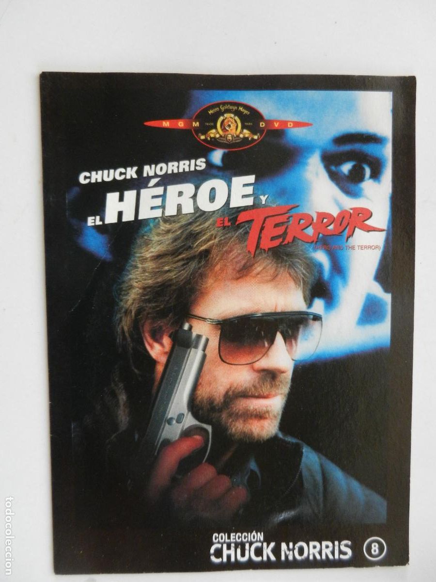 Cine: CHUCK NORRIS -EL HEROE Y EL TERROR - DVD - N&ordm; 8 - BUEN ESTADO - VER FOTOS