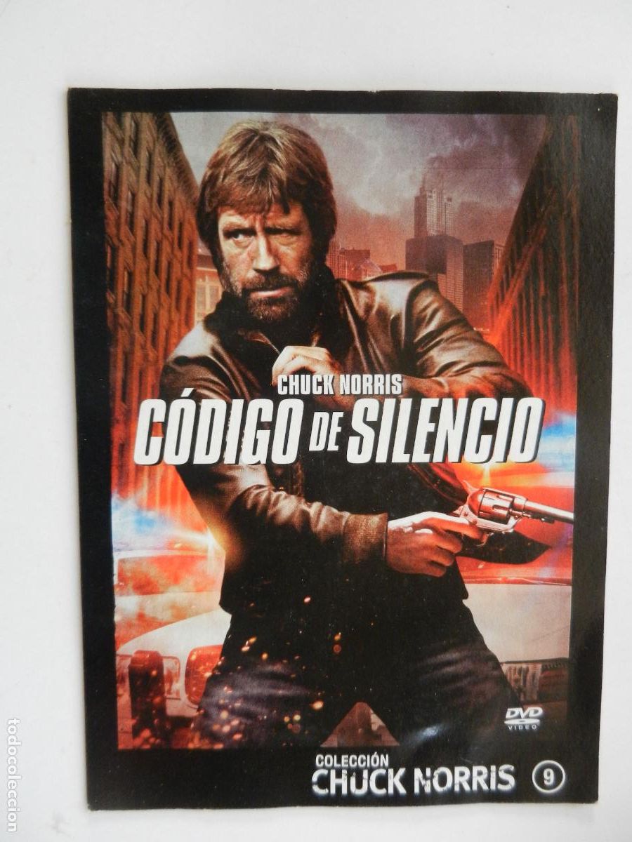 Cine: CHUCK NORRIS -CODIGO DE SILENCIO - DVD - N&ordm; 9 - BUEN ESTADO - VER FOTOS