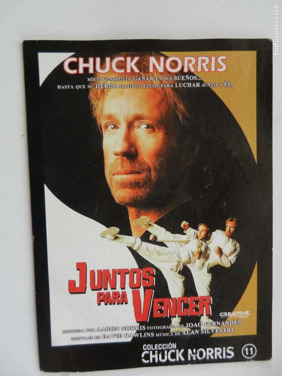 Cine: CHUCK NORRIS -JUNTOS PARA VENCER - DVD - N&ordm; 11 - BUEN ESTADO - VER FOTOS