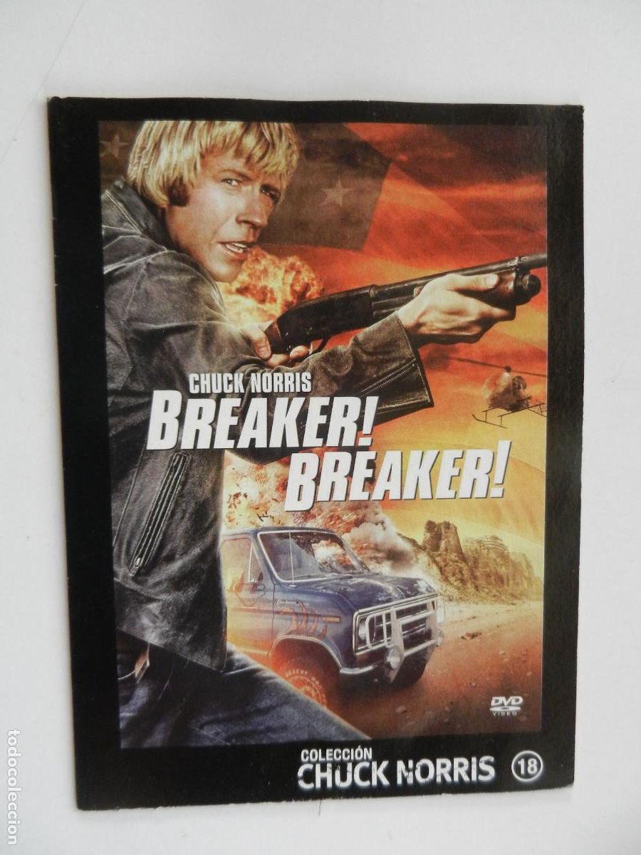 Cine: CHUCK NORRIS BREAKER! BREAKER! - DVD - N&ordm; 18 - BUEN ESTADO - VER FOTOS