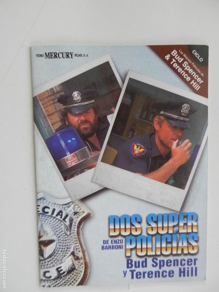 Cine: BUD SPENCER &TERENCE HIL -DOS SUPER POLICIAS - DVD - BUEN ESTADO VER FOTOS