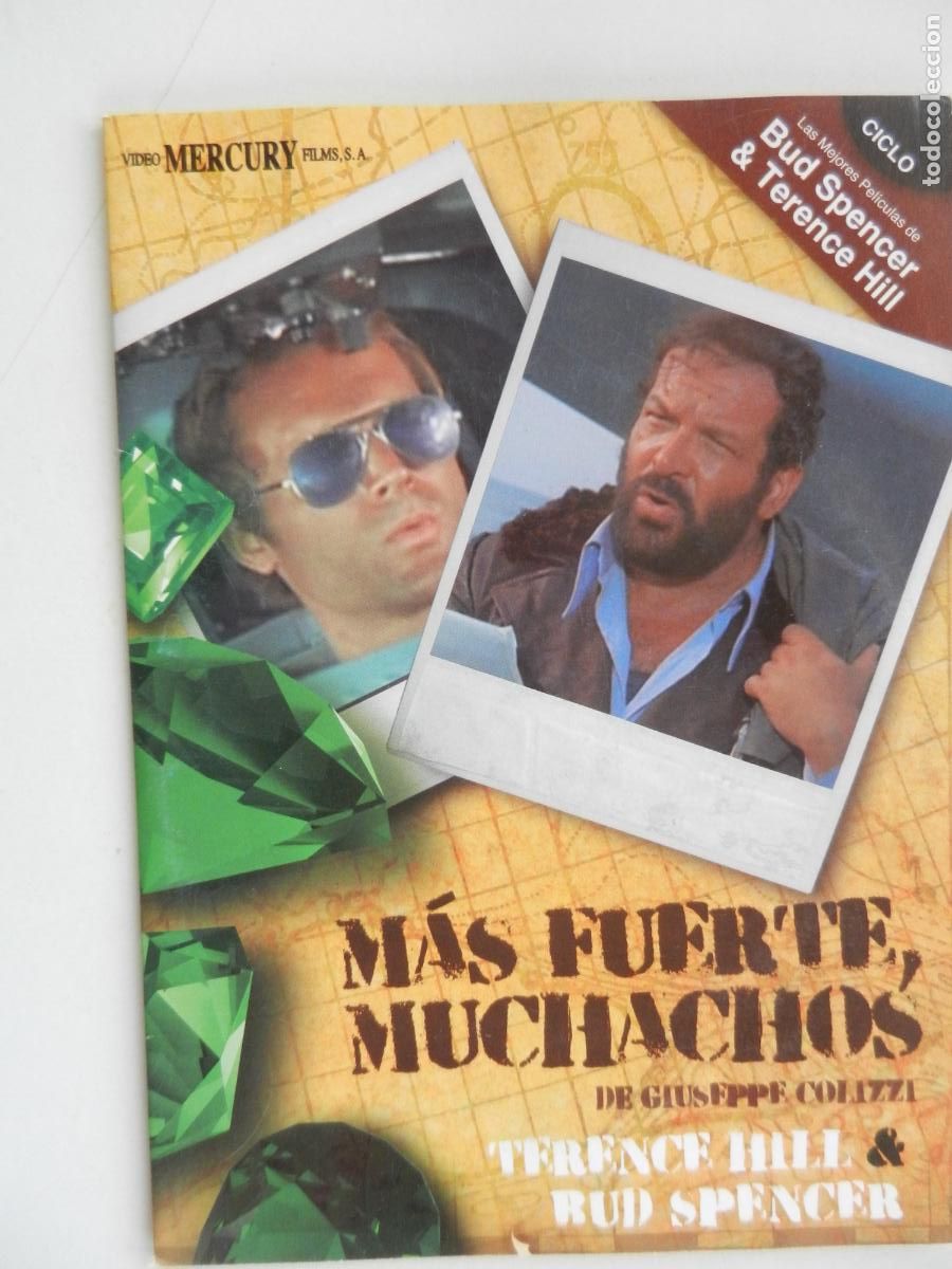 Cine: BUD SPENCER &TERENCE HIL -MAS FUERTE , MUCHACHOS DVD - BUEN ESTADO VER FOTOS