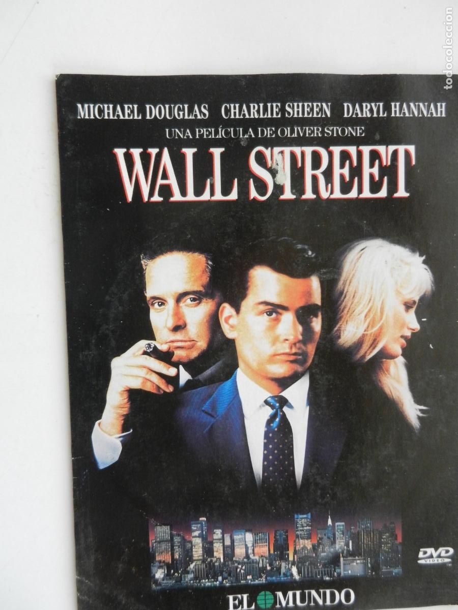 Cine: WALL STREET - MICHAEL DOUGLAS DVD - BUEN ESTADO VER FOTOS