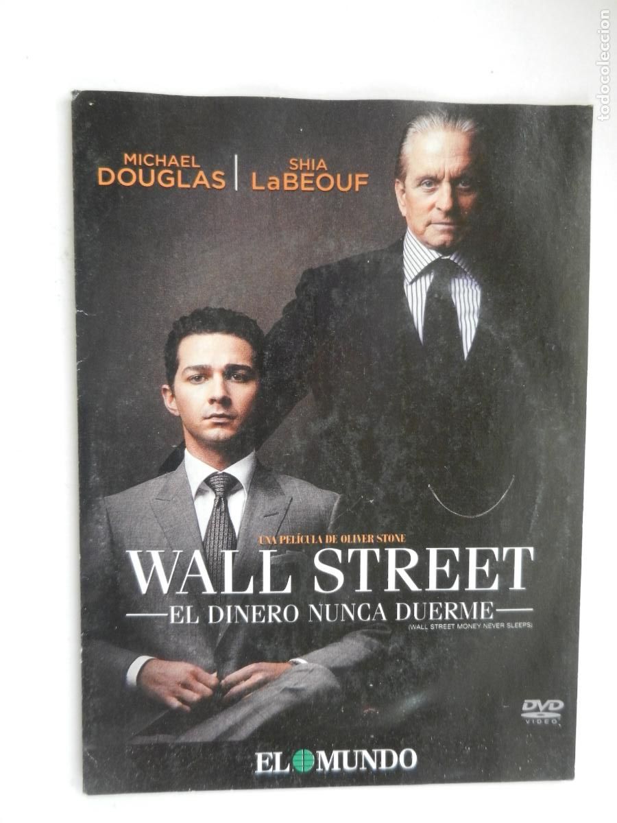 Cine: WALL STREET, EL DINERO NUNCA DUERME - MICHAEL DOUGLAS DVD - BUEN ESTADO VER FOTOS