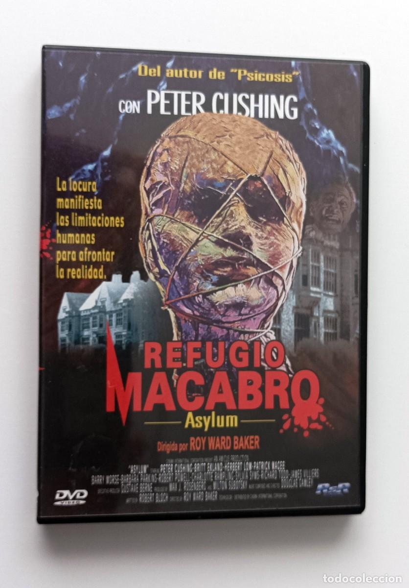 Cine: PELICULA DVD REFUGIO MACABRO (ASYLUM) - PETER CUSHING - Foto 1