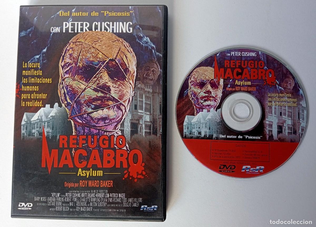 Cine: PELICULA DVD REFUGIO MACABRO (ASYLUM) - PETER CUSHING - Foto 3