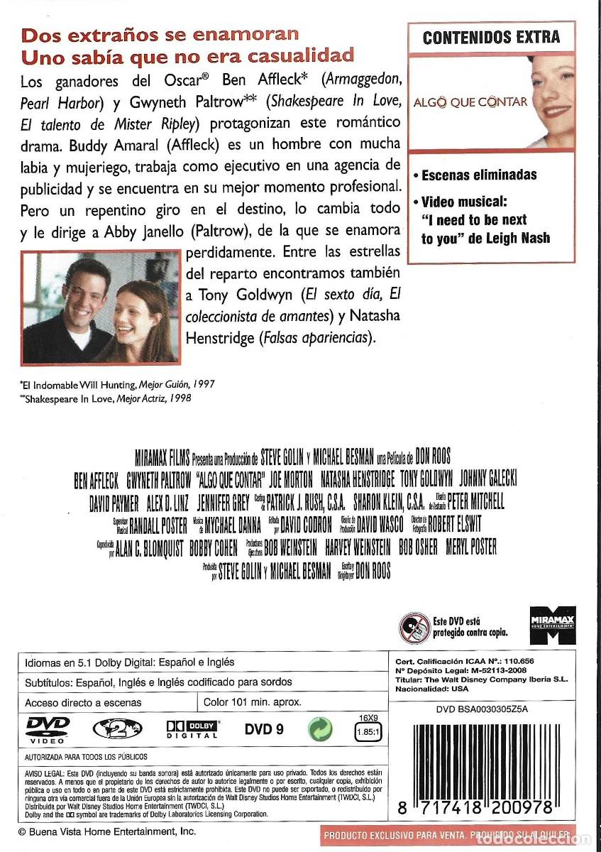 Cine: ALGO QUE CONTAR BEN AFFLECK - Foto 2
