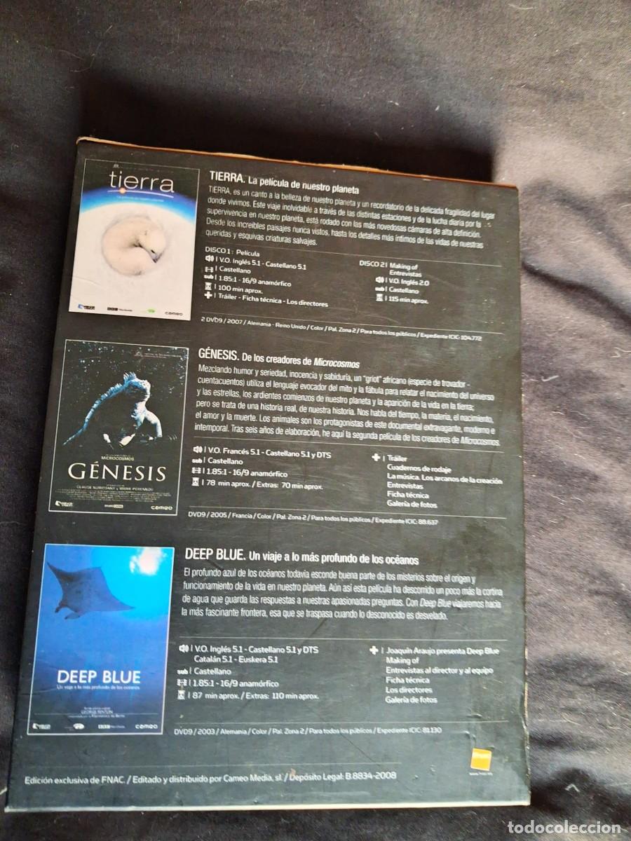 Cine: Tierra - G&eacute;nesis - Deep Blue DVD Documental - Foto 4