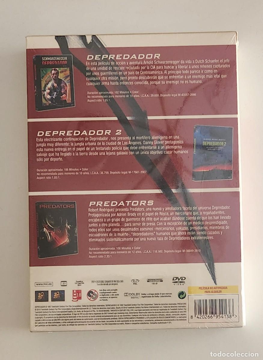 Cine: Pack Predator: Trilog&iacute;a - DVD - Foto 2