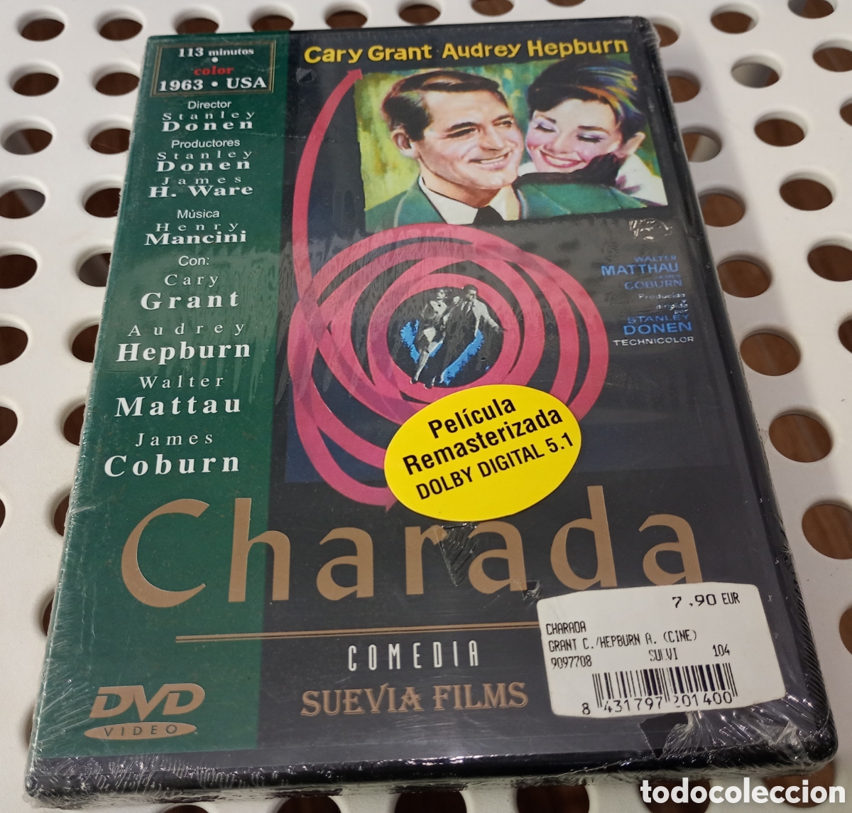 Cine: Charada DVD nuevo precintado