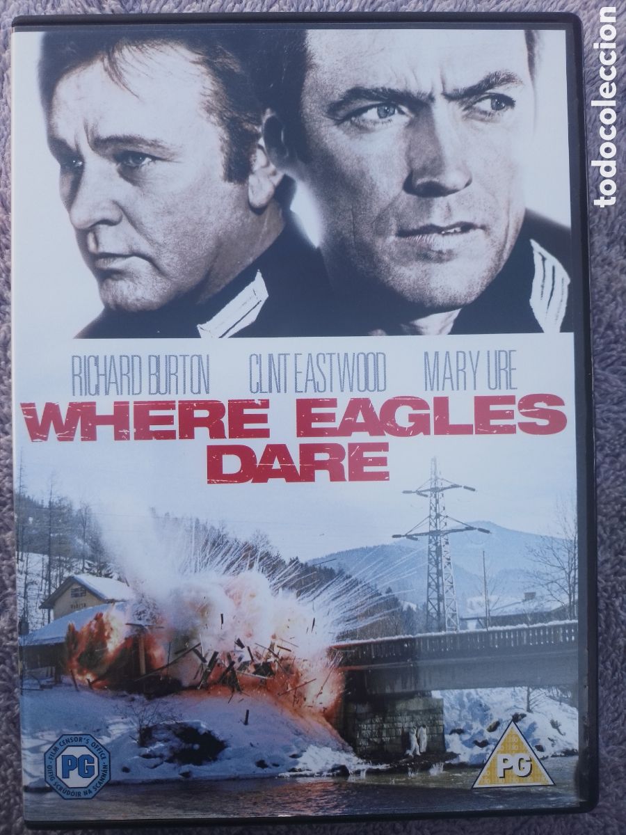 Kino: Where eagles dar&eacute; - DVD French/Italian subt. Espa&ntilde;ol