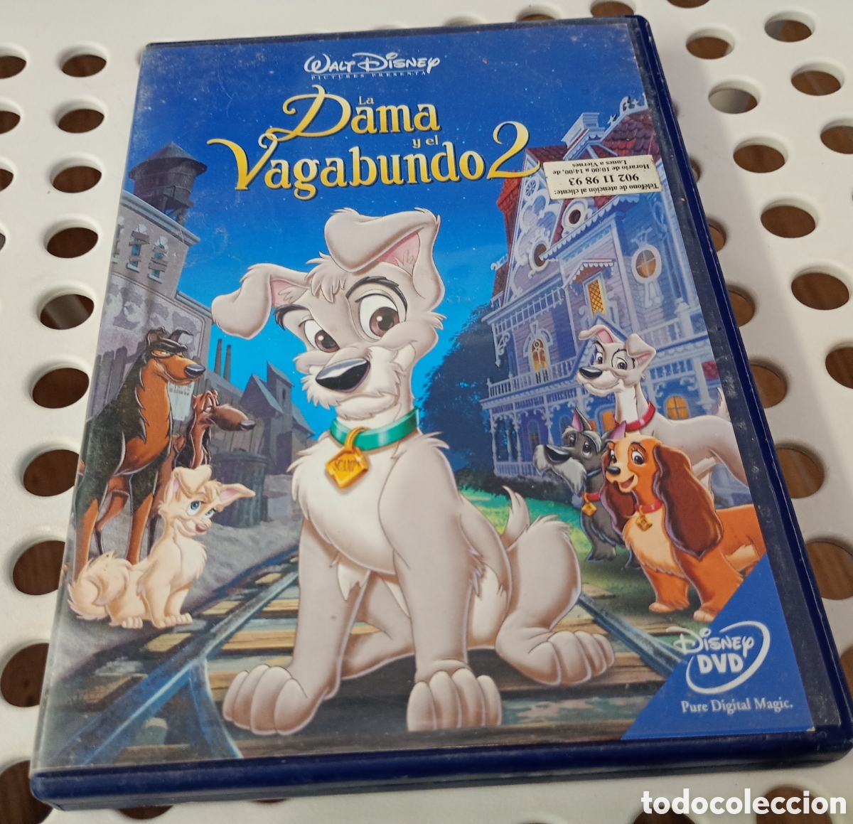 Cine: La dama y el vagabundo 2 DVD Disney