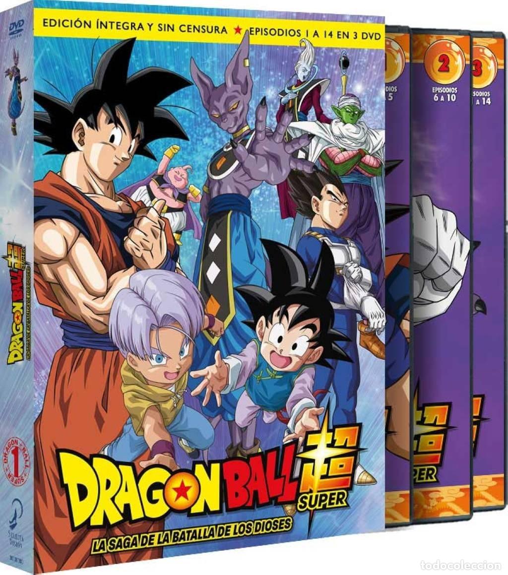 Cine: Dragon Ball Super. Box 1. La Saga De La Batalla De Los Dioses Episodios 1 A 14 [DVD]