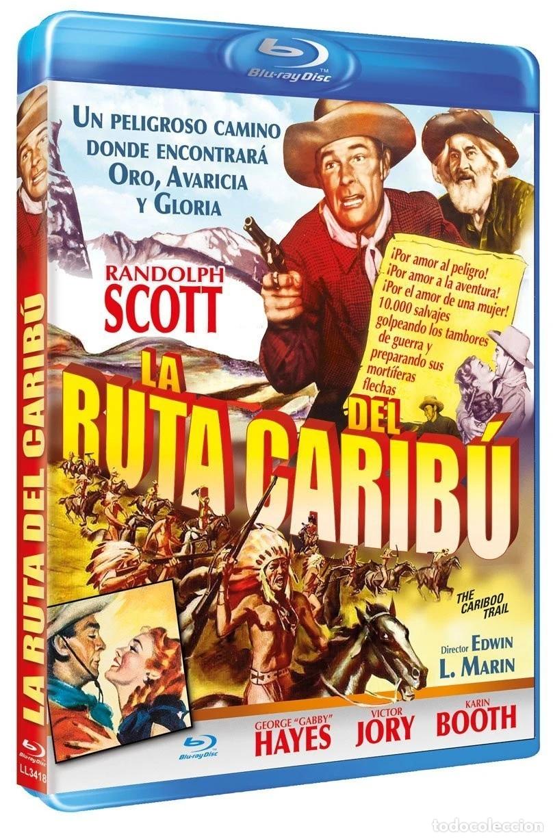 Kino: La Ruta del Carib&uacute; (The Cariboo Trail) 1949 [Blu-ray]