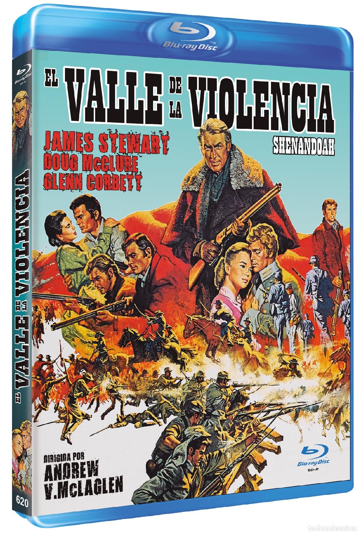 Cin&eacute;ma: EL VALLE DE LA VIOLENCIA 1965 Shenandoah (BLU-RAYr)