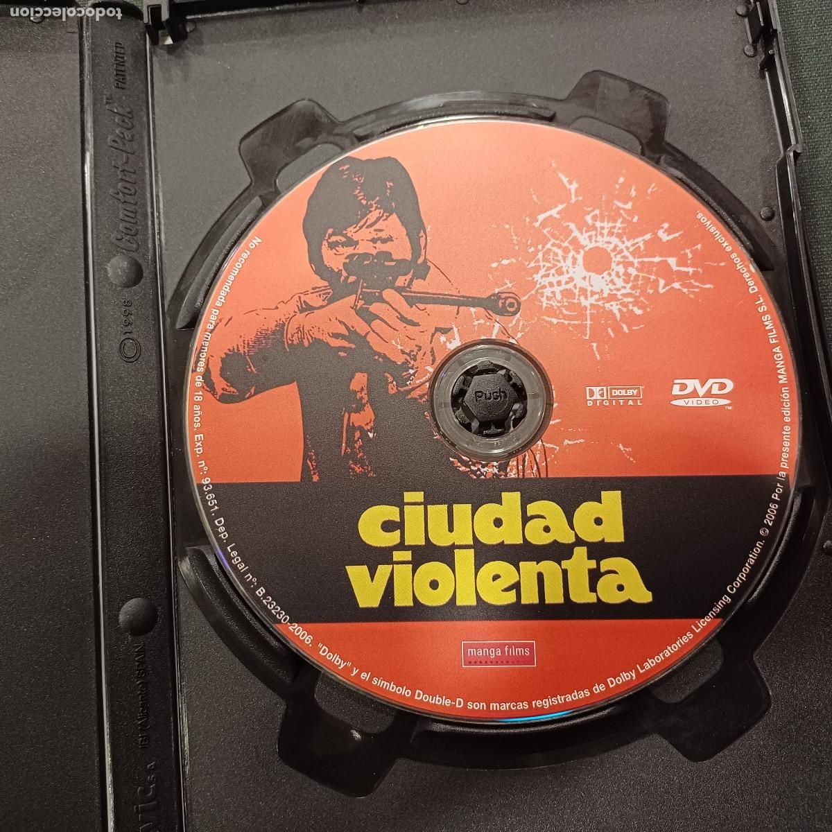 Cine: CIUDAD VIOLENTA/DVD. - Foto 2