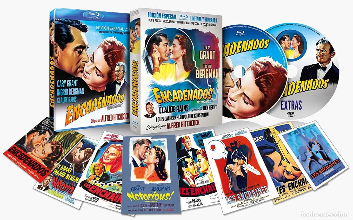 Cinema: Encadenados. Edici&oacute;n Limitada y Numerada con 8 Postales [DVD,Blu-ray] (1946) Notorious