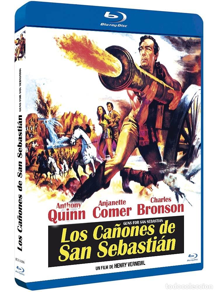 Cine: Los Ca&ntilde;ones de San Sebasti&aacute;n [Blu-ray] (1968) La bataille de San Sebastian