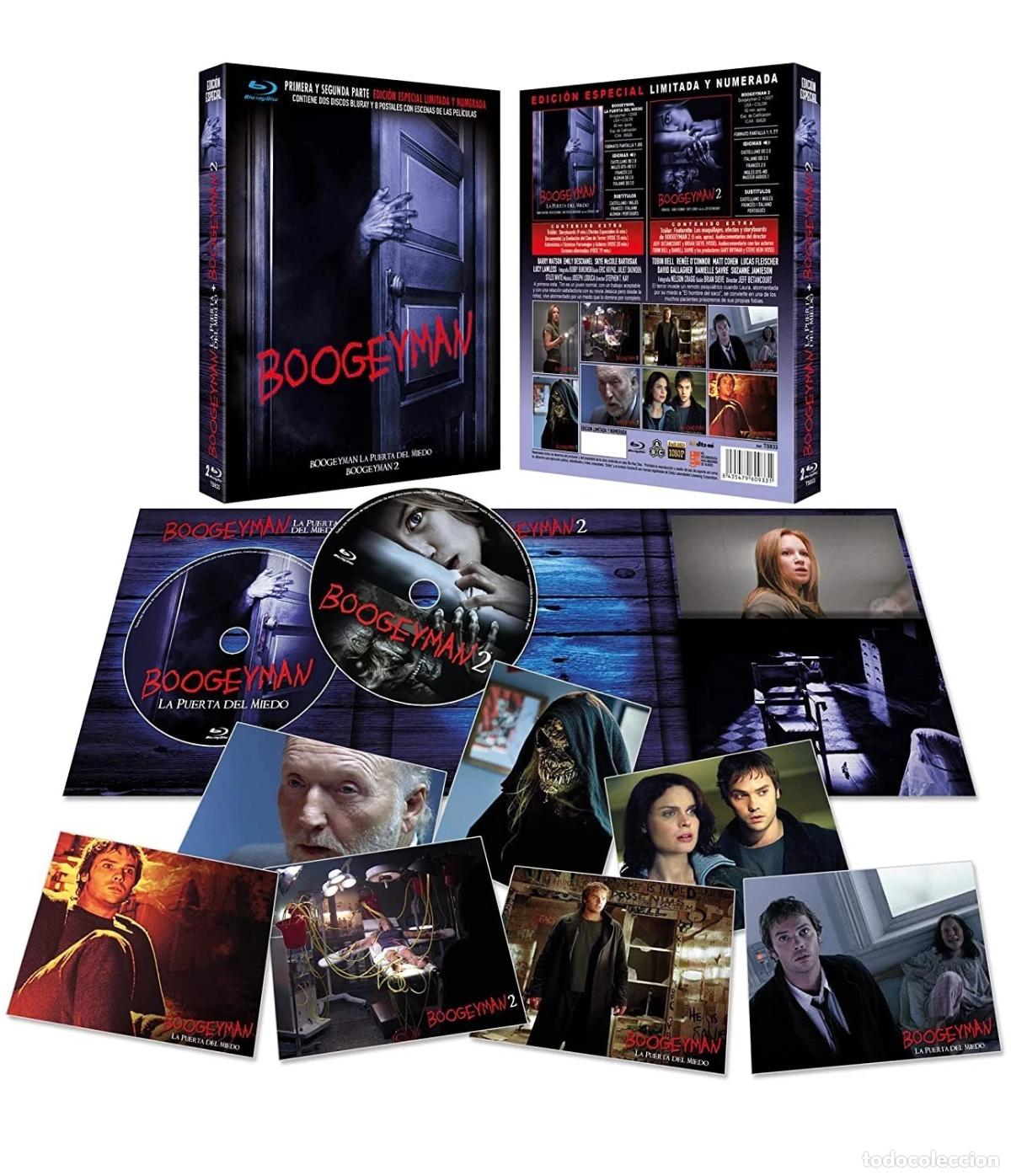Cinema: Pack Boogeyman (Digipack, con Postales Exclusivas Edici&oacute;n Limitada y Numerada) [Blu-ray] (2005, 2007