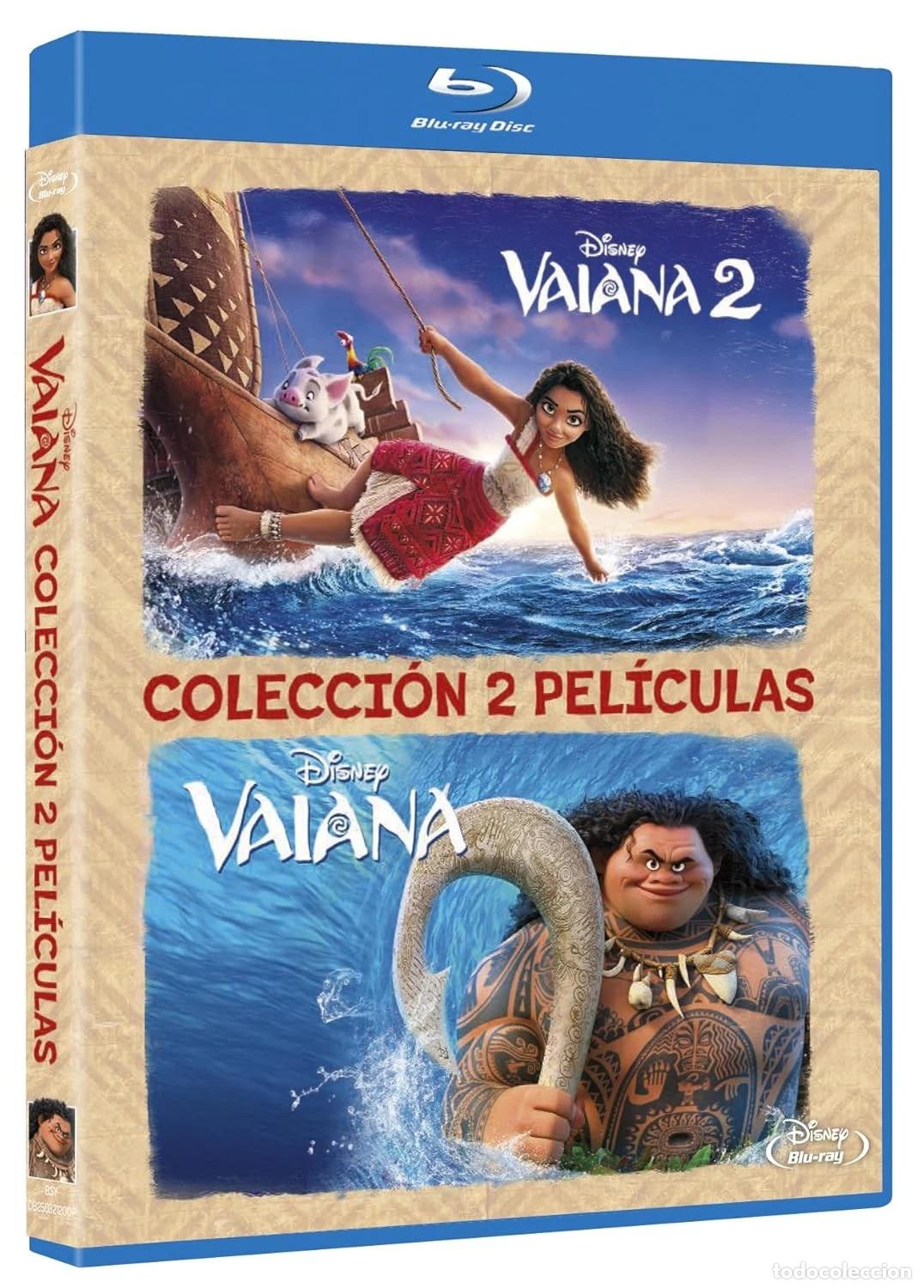 Cinema: Vaiana + Vaiana 2 (Colecci&oacute;n 2 pel&iacute;culas) [Blu-ray] (2016,2024) Moana + Moana 2