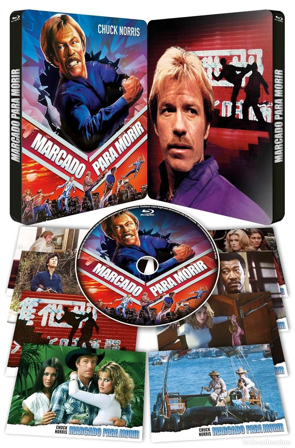 Cinema: Marcado para Morir (Edici&oacute;n Limitada Met&aacute;lica, 8 postales) [Blu-ray] (1982) Forced Vengeance