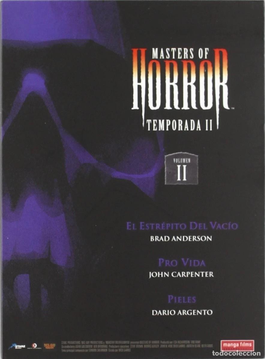 Cine: MASTERS OF HORROR: TEMPORADA II. VOLUMEN II