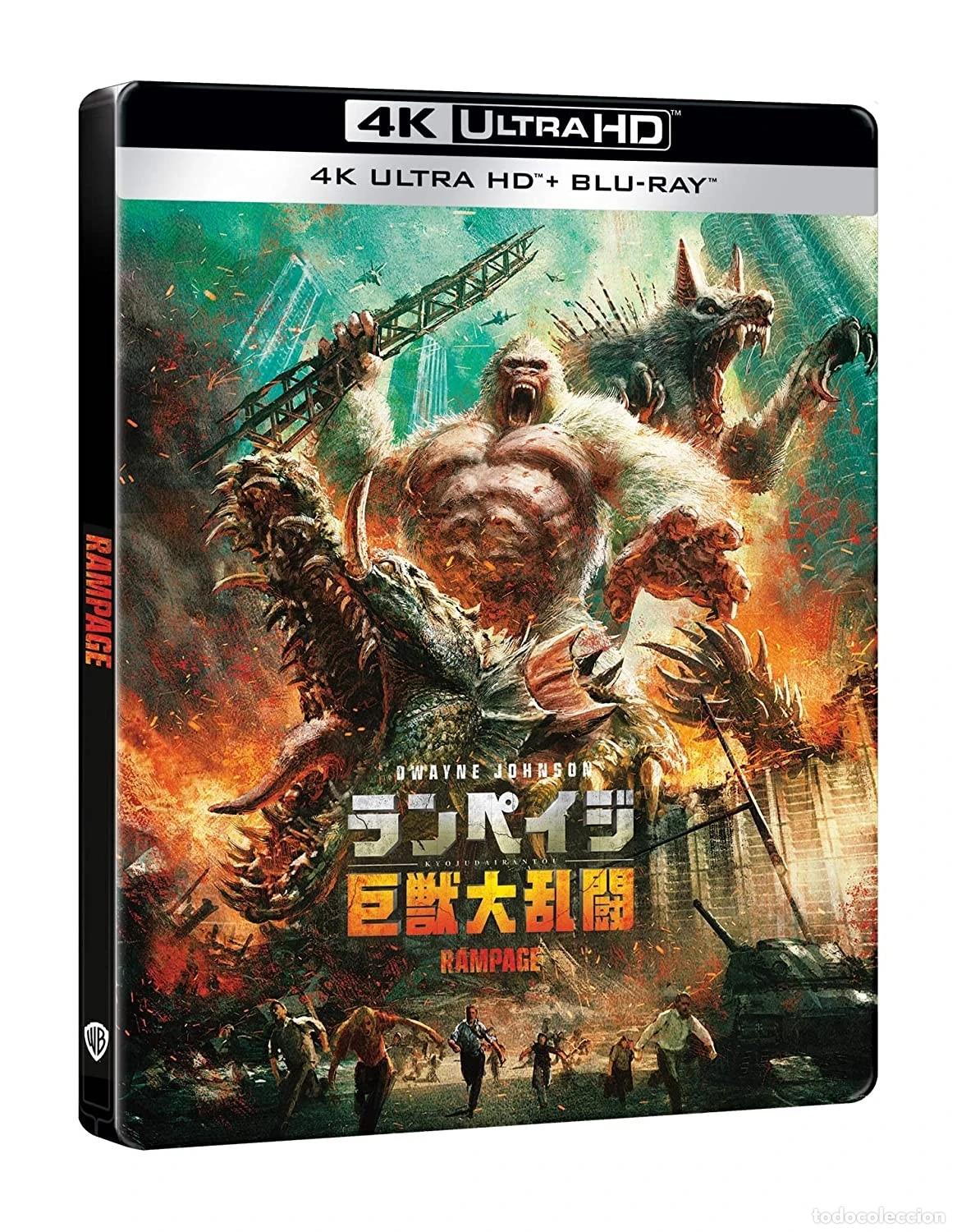 Kino: Proyecto Rampage (4K UHD + Blu-ray) (Ed. especial met&aacute;lica) [Blu-ray]