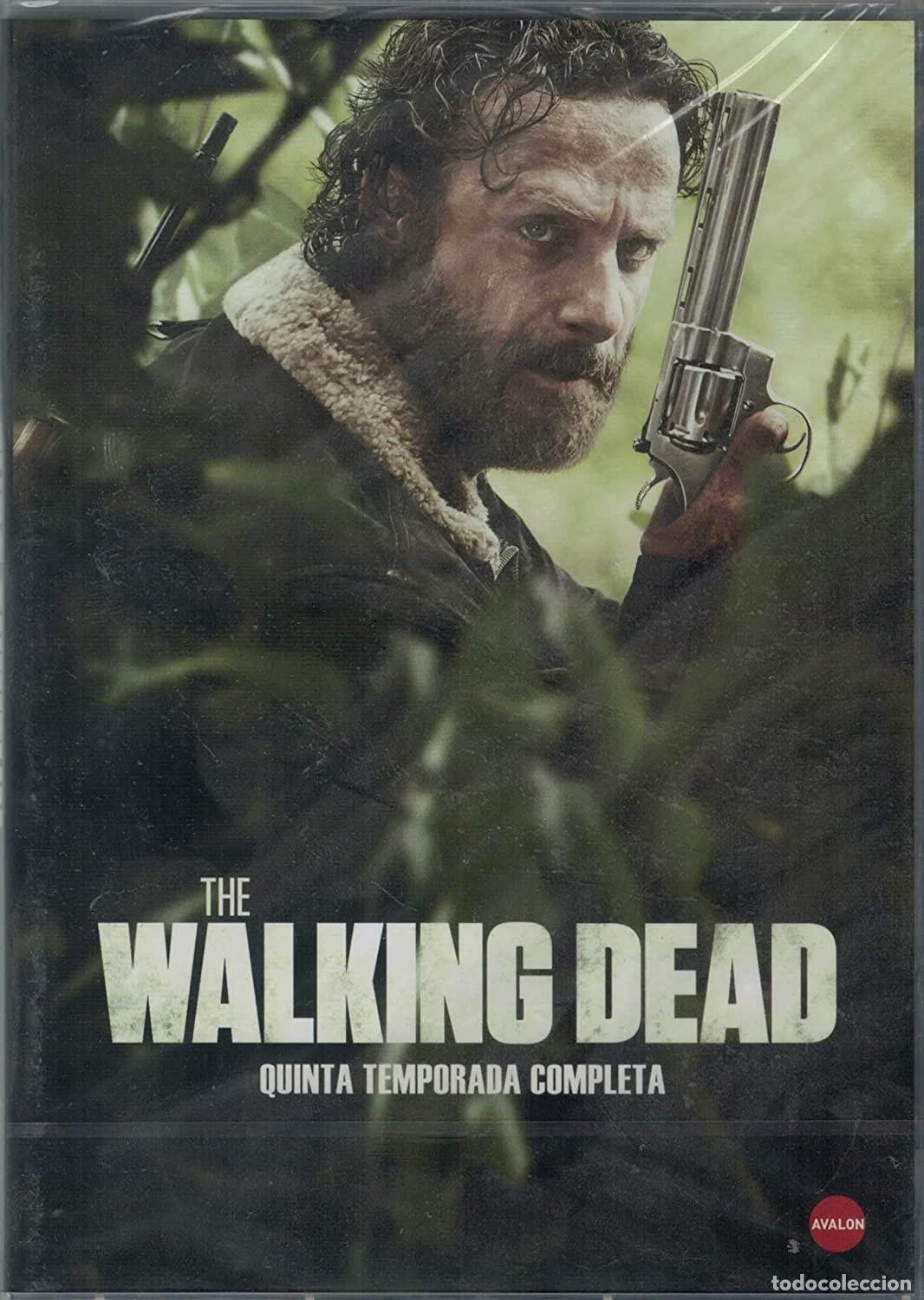 Cinema: Walking Dead Temporada 5 (5 DVDs) caratula Portugues Idioma espa&ntilde;ol ingles subt Portugues, esp [DVD]