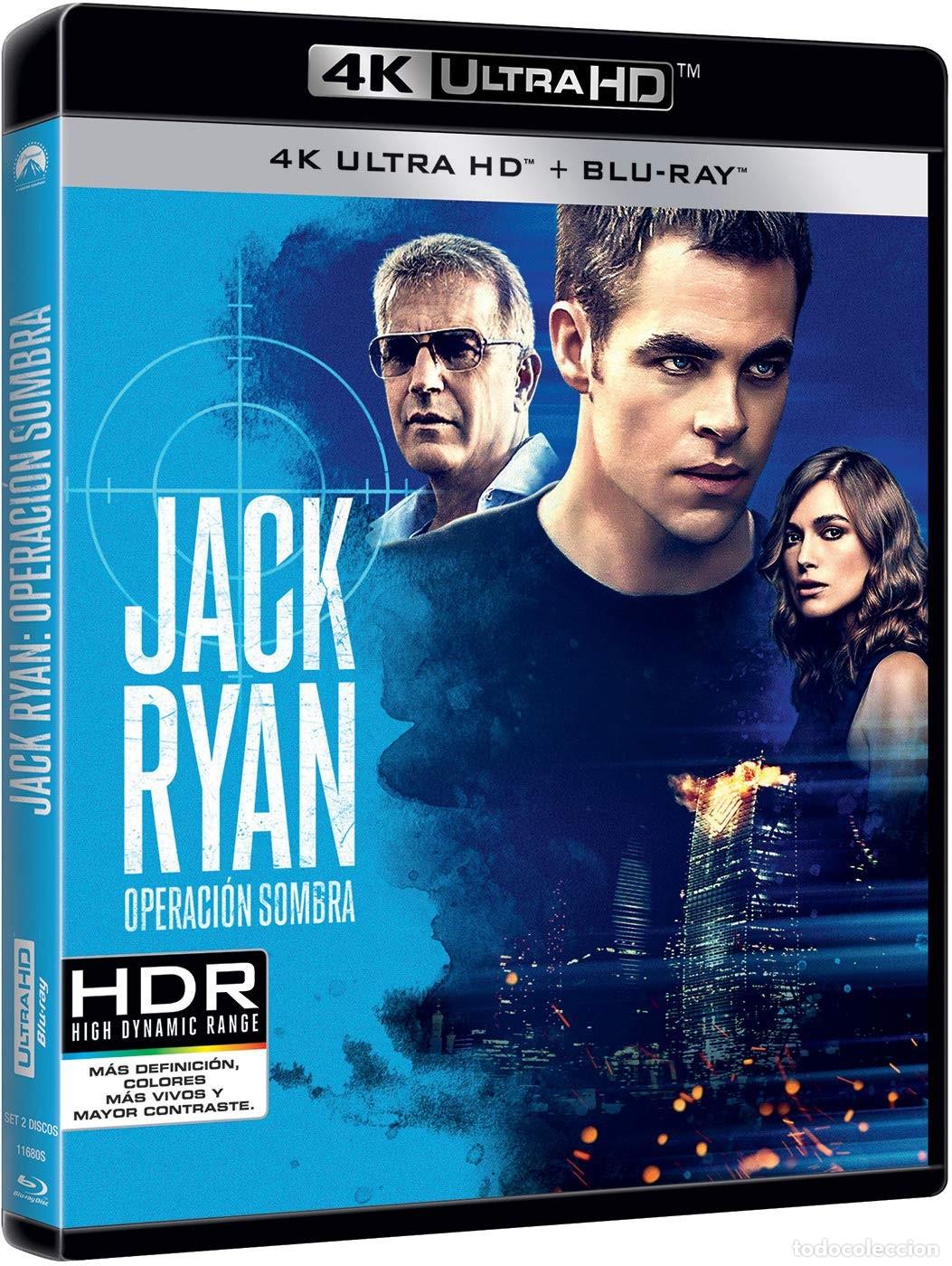 Cinema: Jack Ryan Operaci&oacute;n Sombra (4K UHD + BD) [Blu-ray]