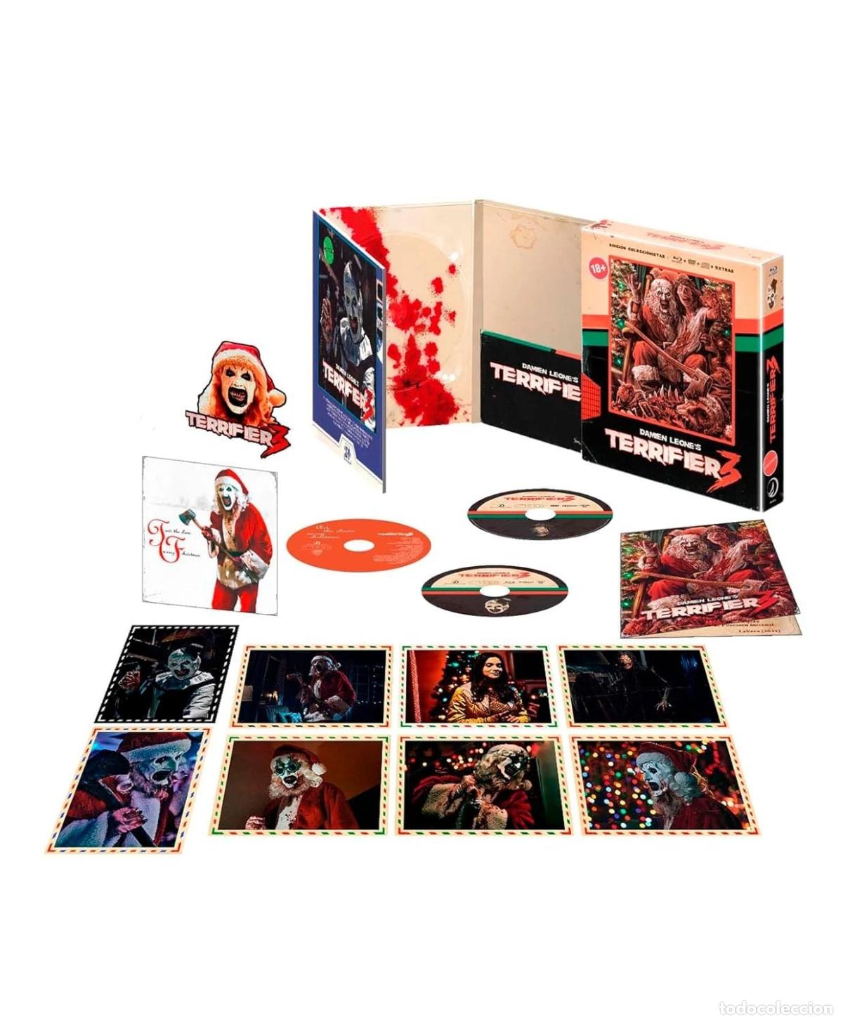 Cinema: Terrifier 3 (3 Discos. Edici&oacute;n coleccionista. Unidades limitadas hasta fin de existencias) [Blu-ray+