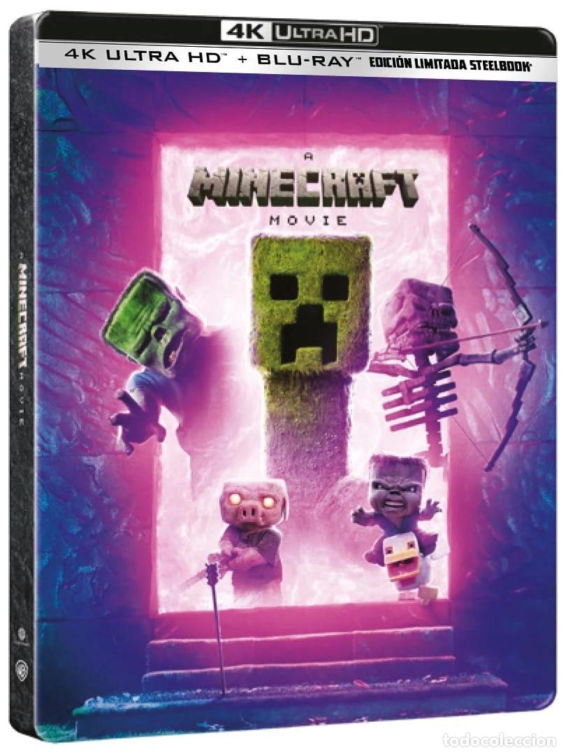Kino: Una Pel&iacute;cula De Minecraft (Edici&oacute;n especial Met&aacute;lica Portal) [4K UHD, Blu-ray] (2025) A Minecraft Mo