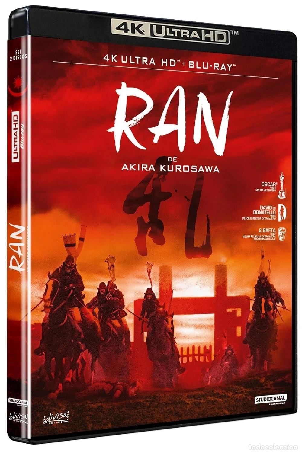 Cinema: Ran (Akira Kurosawa) (4K UHD + Blu-ray + Blu-ray Extras) [Blu-ray]