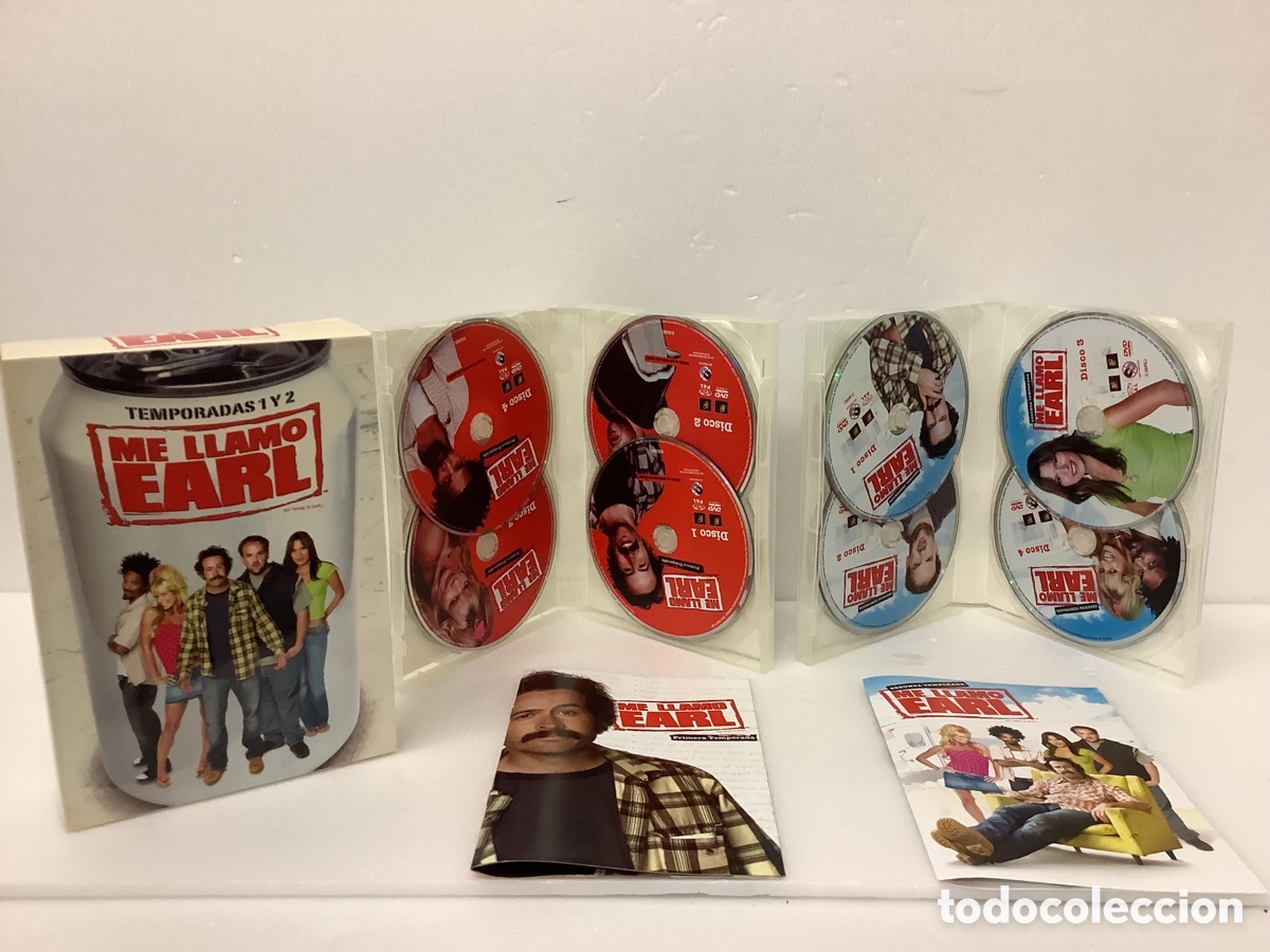 Cine: ME LLAMO EARL - PRIMERA Y SEGUNDA TEMPORADA DVD