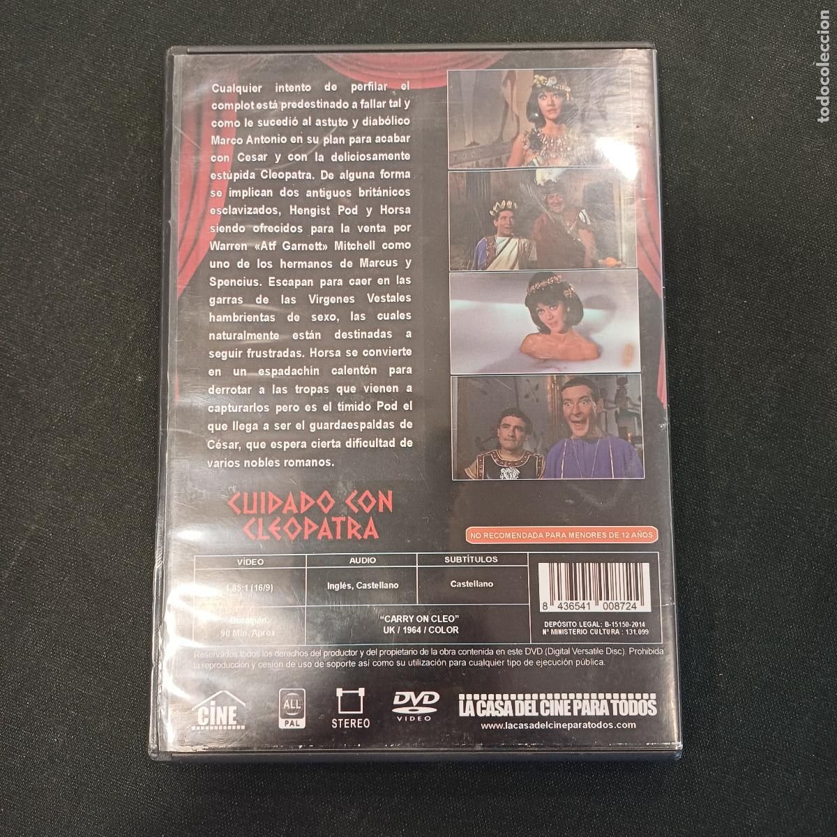 Cine: CUIDADO CON CLEOPATRA/DVD. - Foto 3