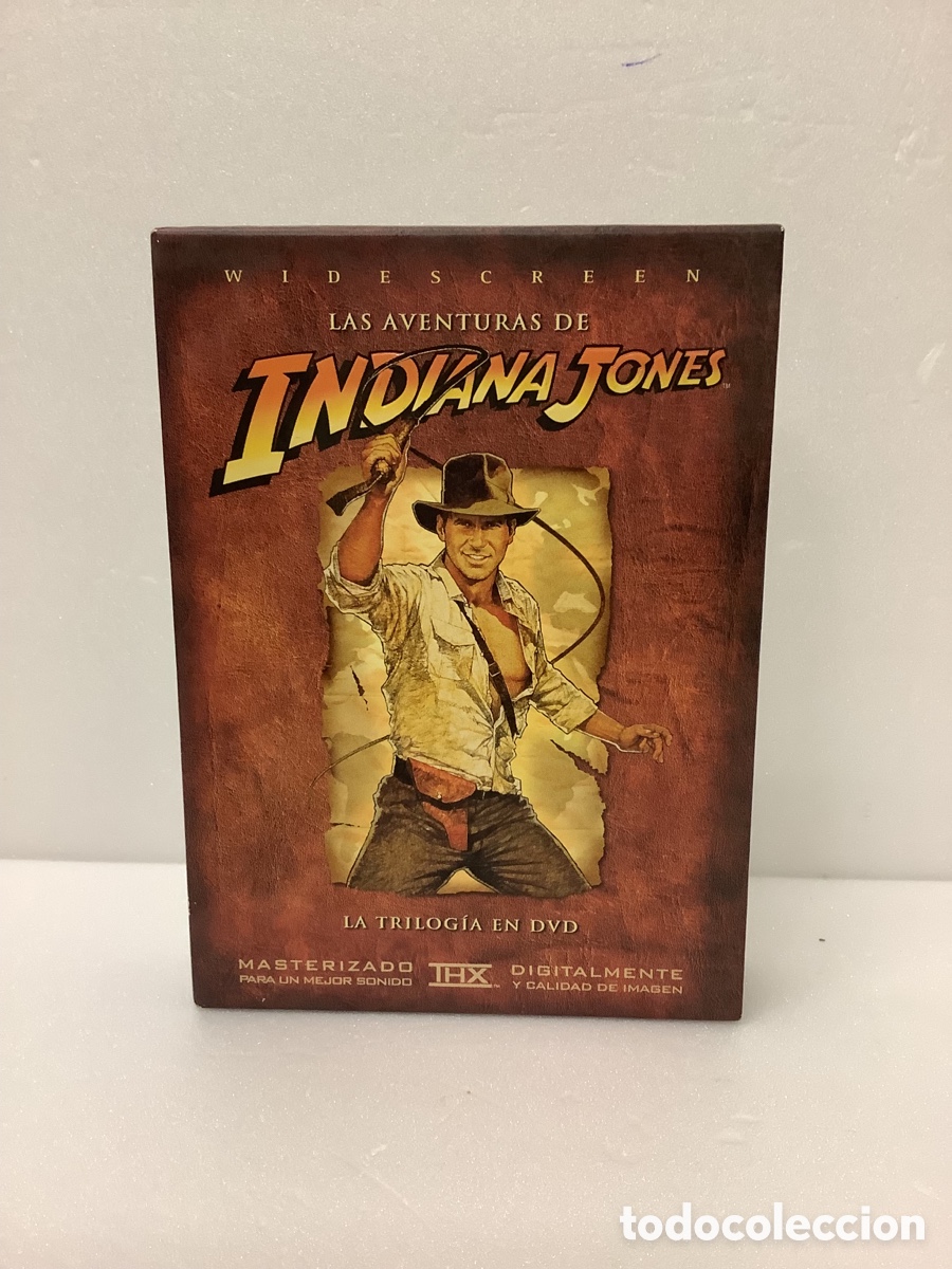Cine: INDIANA JONES LA TRIOLOGIA EN DVD