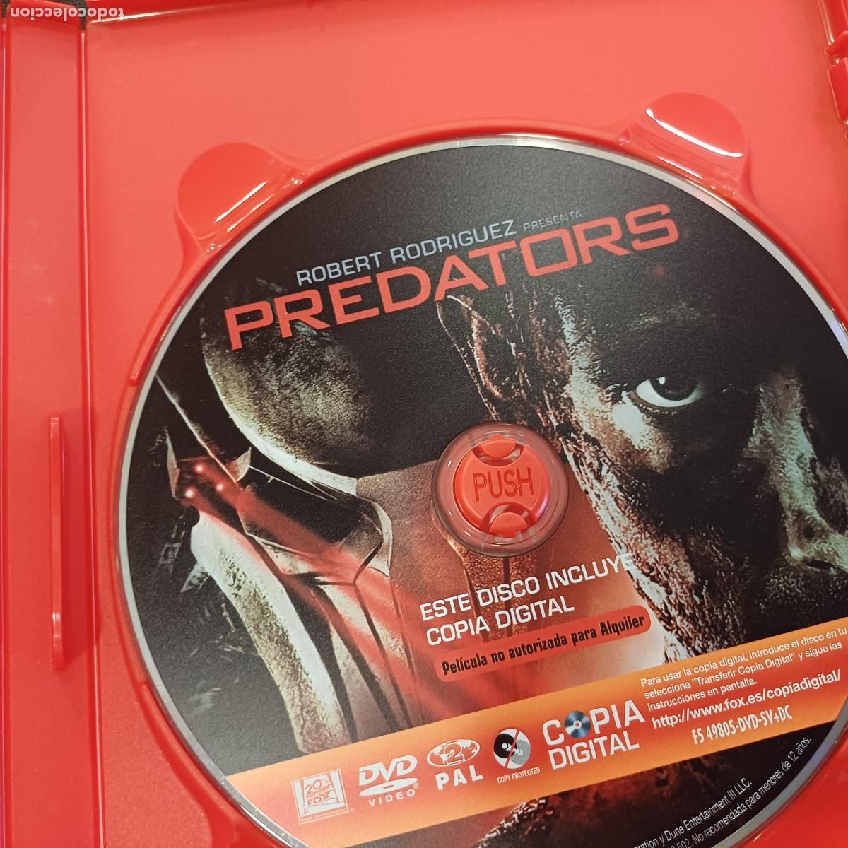 Cine: PREDATORS/ROBERT RODRIGUEZ/DVD. - Foto 2