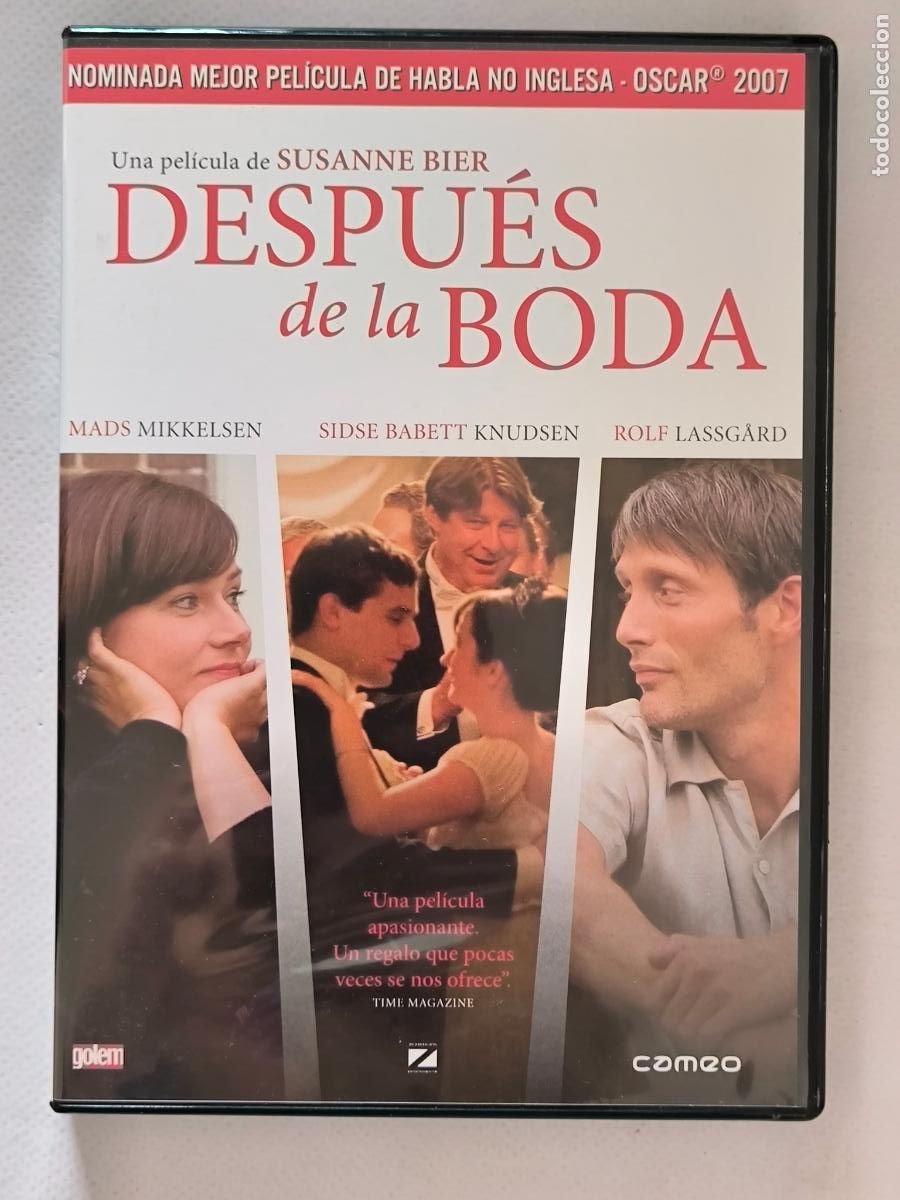 Cine: DVD DESPUES DE LA BODA - MADS MIKKELSEN (219w)