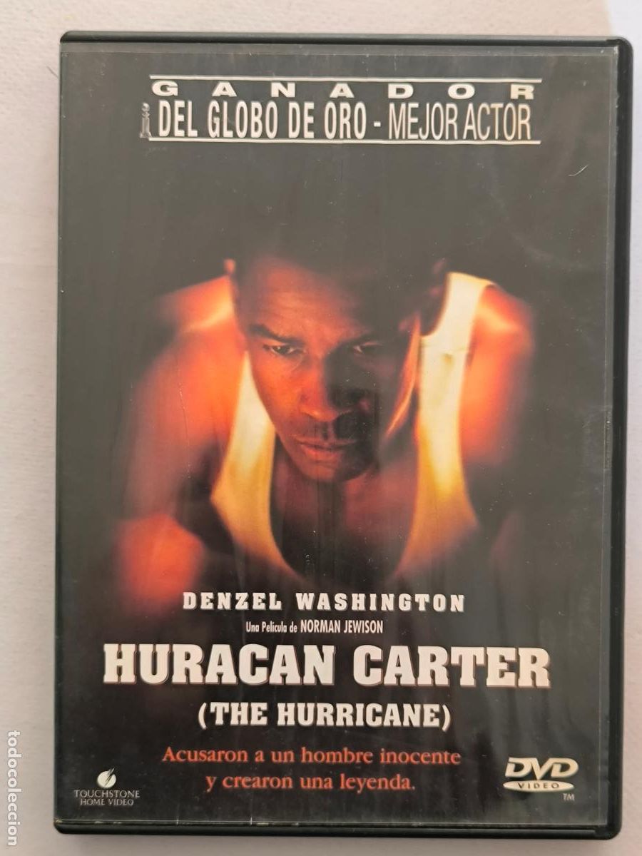 Cinema: DVD HURACAN CARTER (THE HURRICANE) - DENZEL WASHINGTON - LEER DESCRIPCION (221)