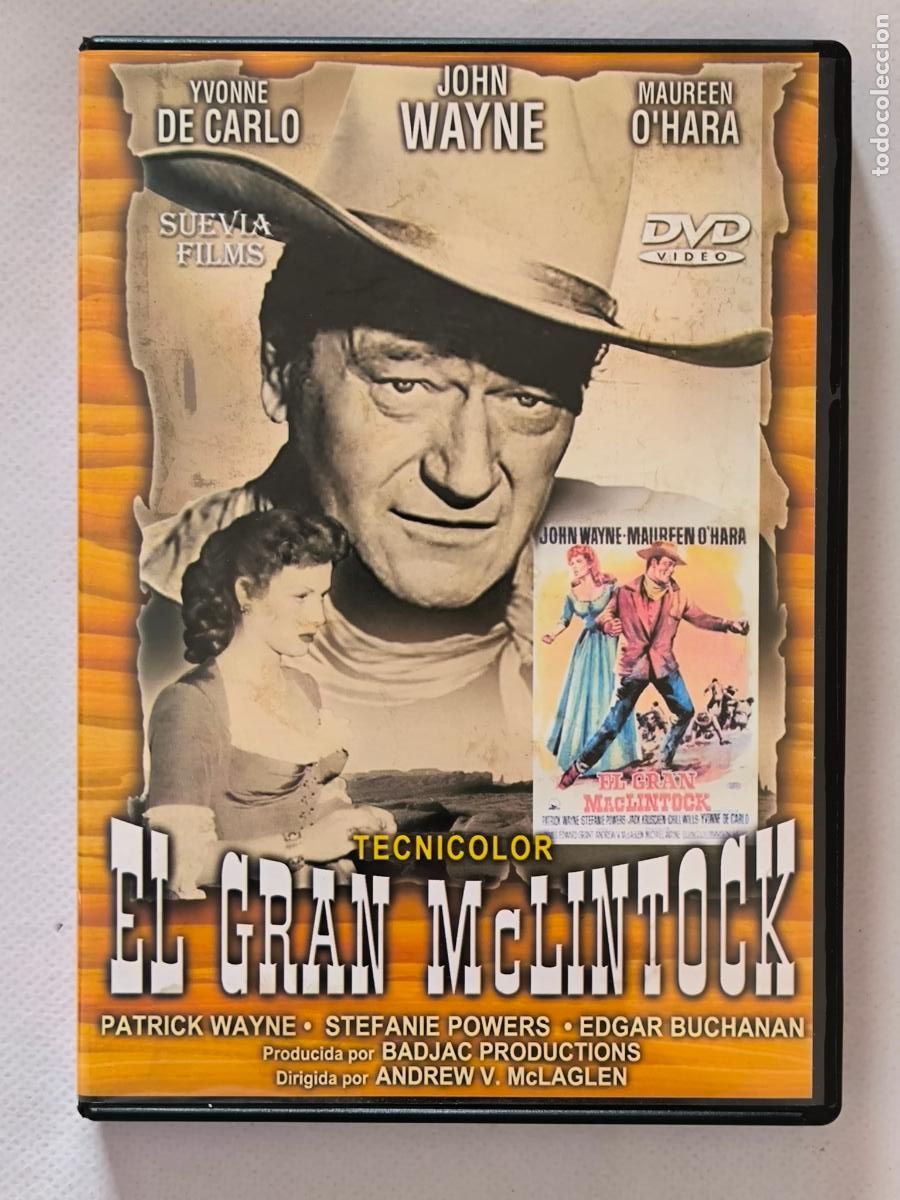 Cine: DVD EL GRAN MCLINTOCK - JOHN WAYNE (222) - Foto 1