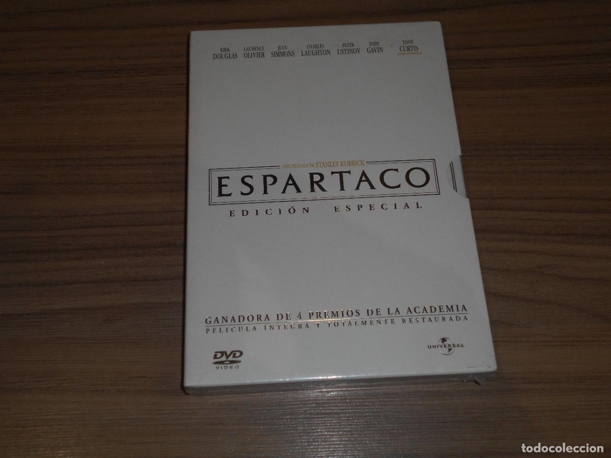Cine: ESPARTACO Version Integra RESTAURADA 2 DVD de STANLEY KUBRICK Kirk Douglas NUEVA PRECINTADA