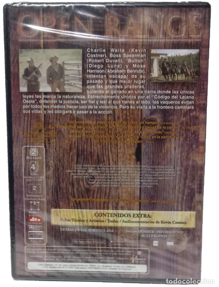 Cine: OPEN RANGE DVD NUEVA PRECINTADA - Foto 2