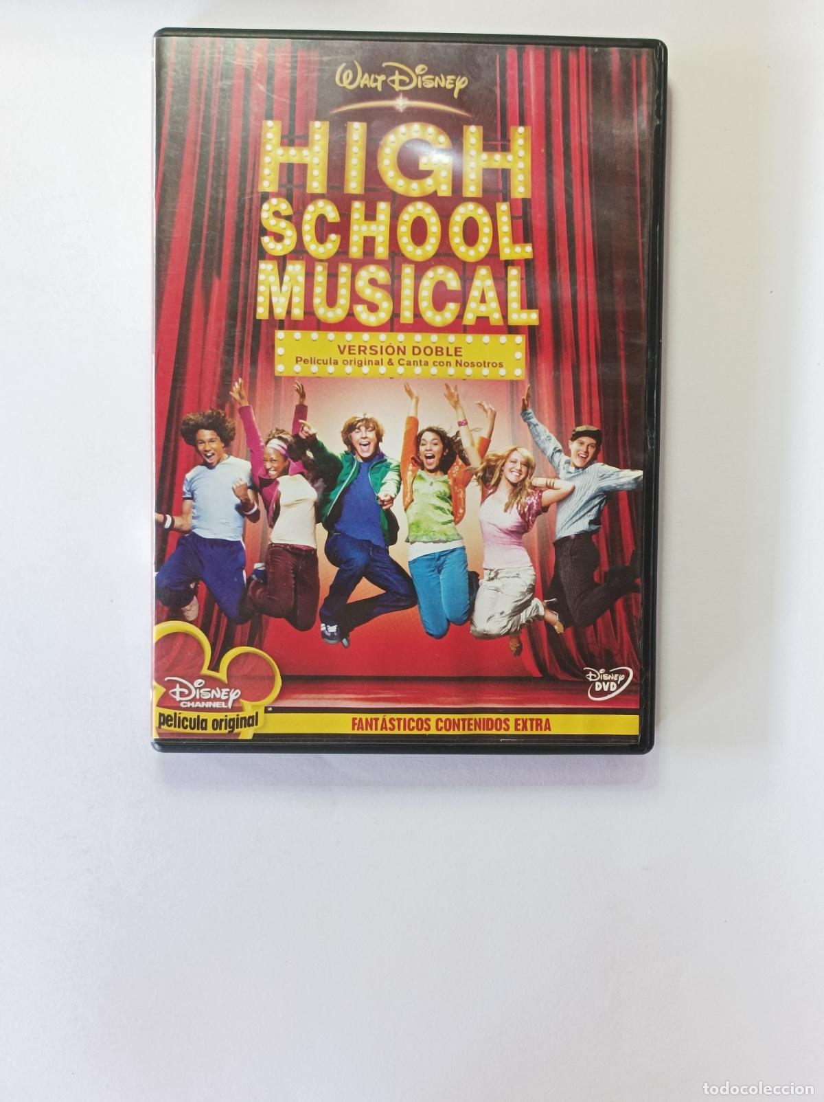 Cine: HIGH SCHOOL MUSIC. WALT DISNEY. NUEVA SIN PRECINTO. PELICULA DVD.