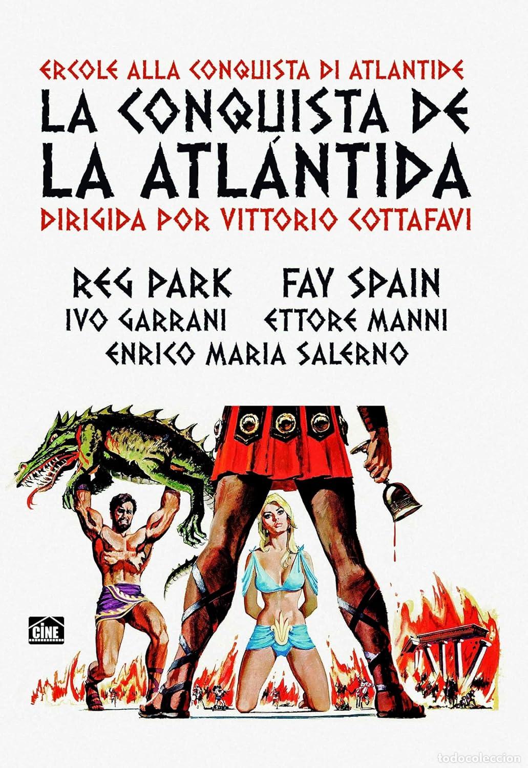 Cine: LA CONQUISTA DE LA ATLANTIDA - DVD - NUEVO
