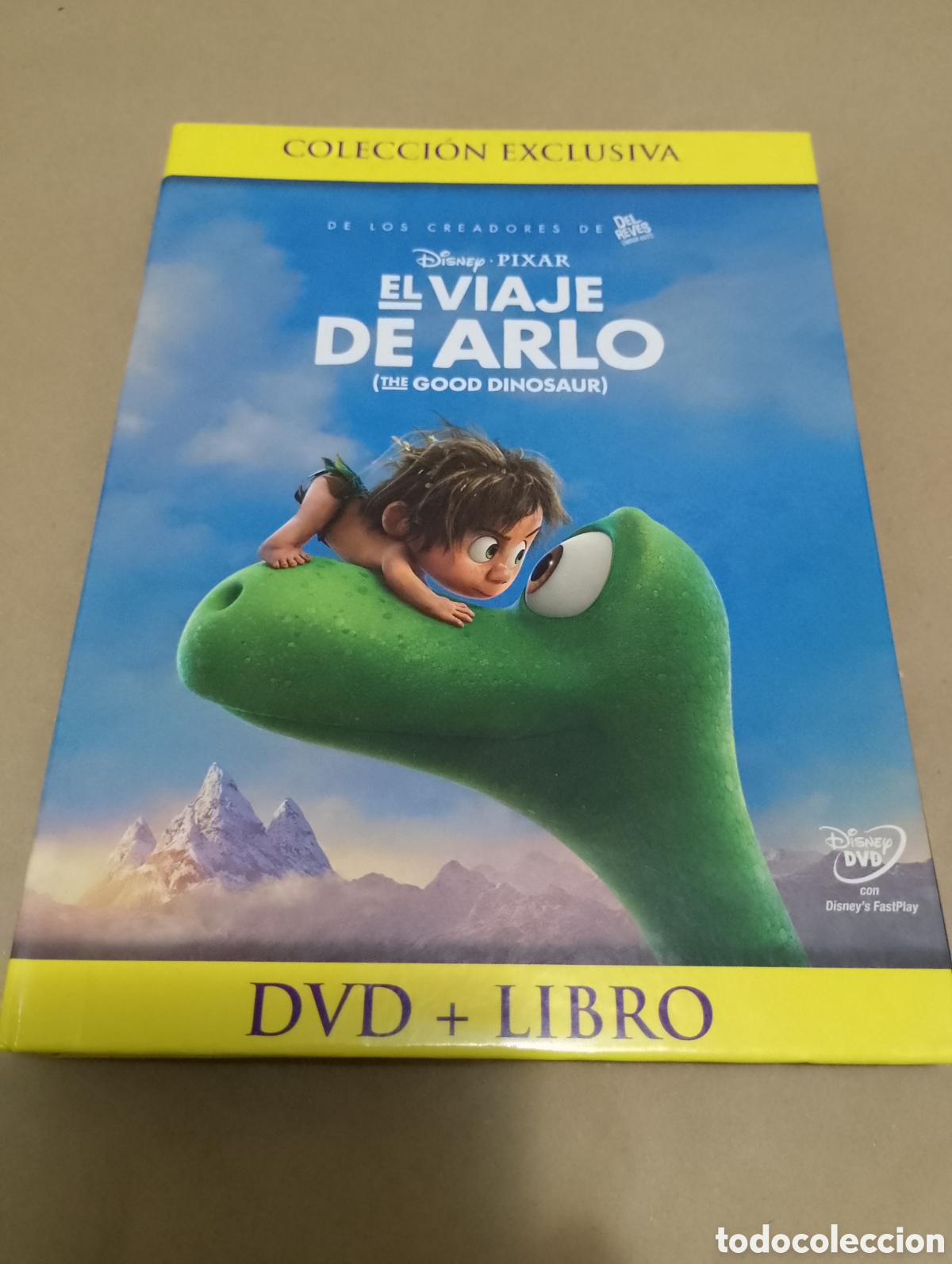 Cine: Dvd-libro de actividades. El viaje de Arlo. Dusney.
