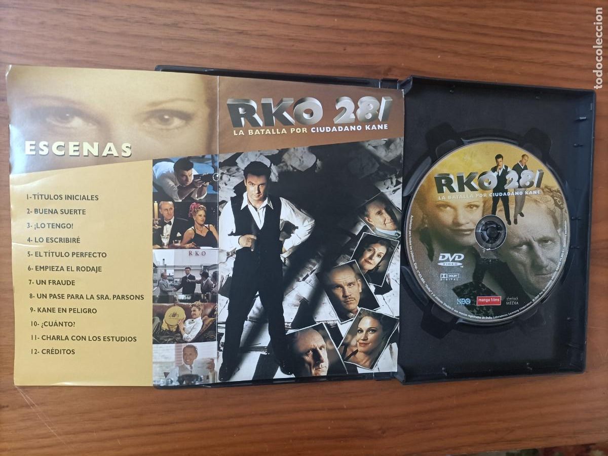Kino: PEL&Iacute;CULA DVD. RKO 281 (LA BATALLA POR HACER CIUDADANO KANE) NUEVA SIN USAR.