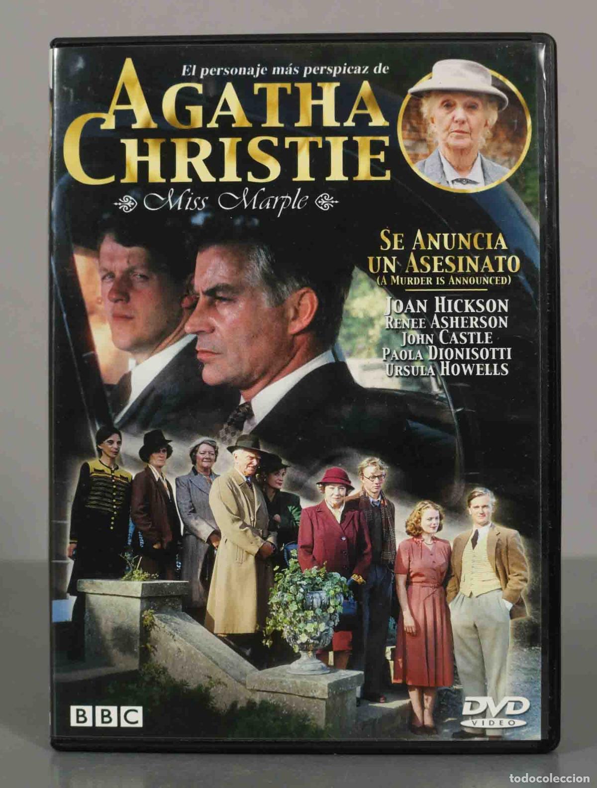 Cine: DVD. AGATHA CHRISTIE. SE ANUNCIA UN ASESINATO.